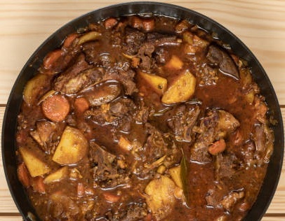 WET FRIED GOATS MEAT